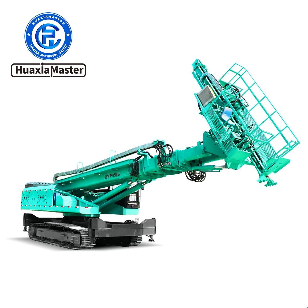 Blasting engineering drilling high slope rock anchor engineering anchor drilling rig