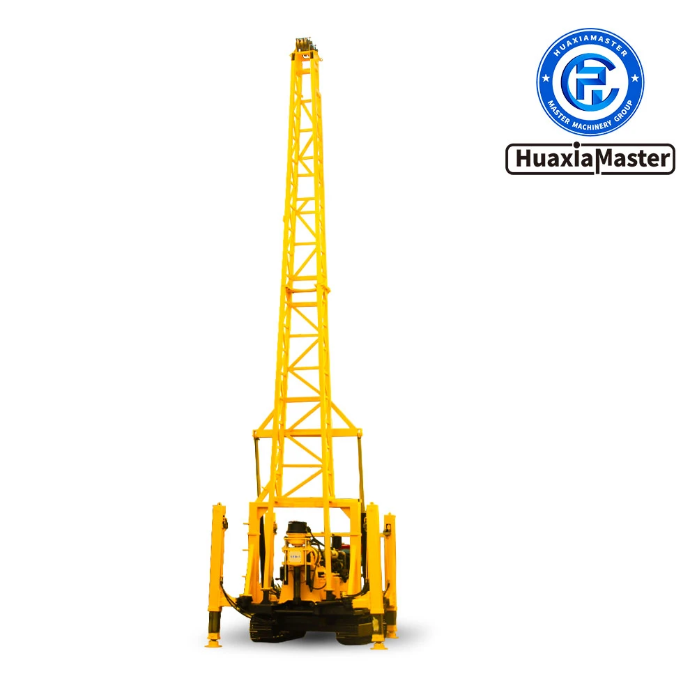 Multi-speed China-made exploration crawler core drill rig