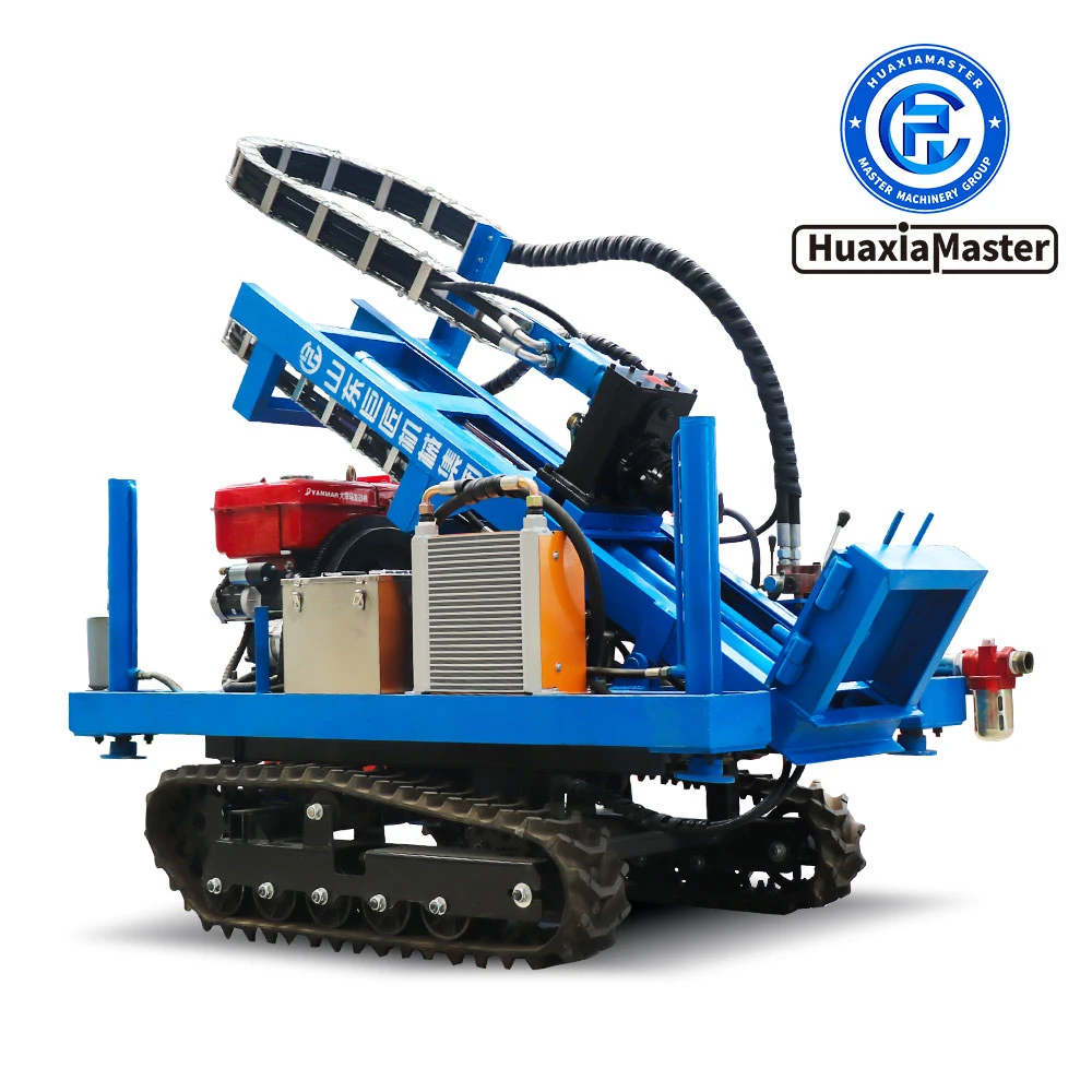 KQZDX Series Crawler Type Air-hydraulic Linkage Down-the-hole Drilling Rig