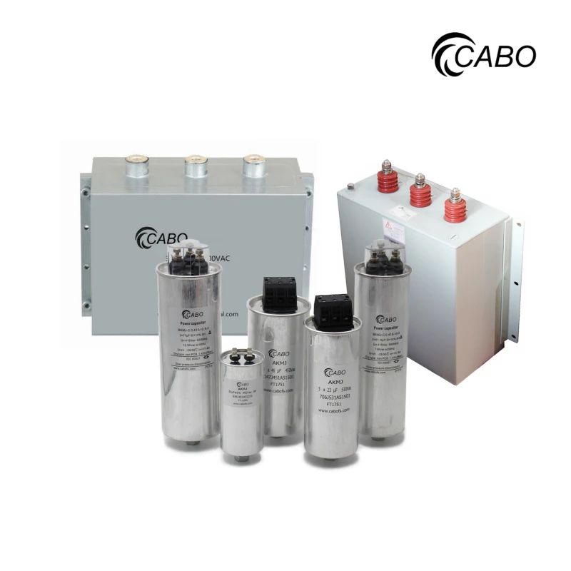 AMC Series - high voltage input/output filter capacitors for power electronic 3 phase ac filtering c