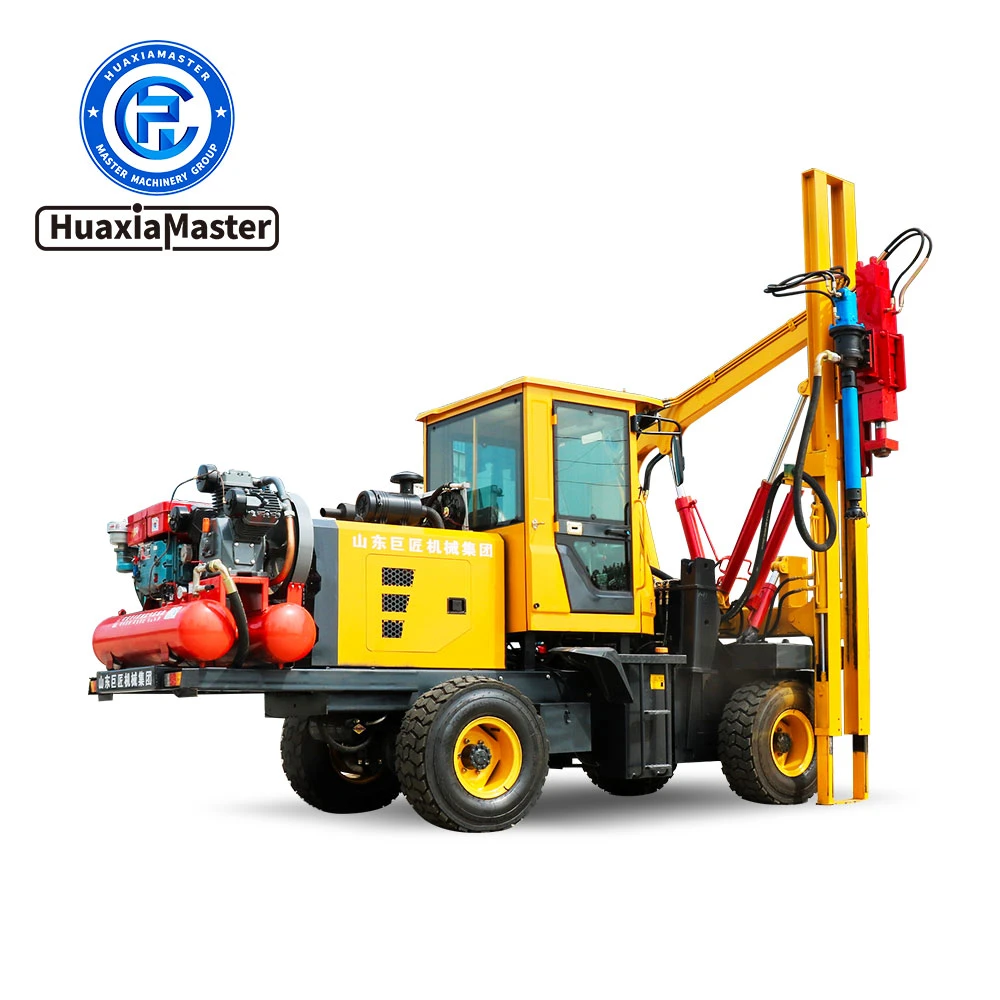 DZC Series Loader-Mounted Guardrail Pile Driver
