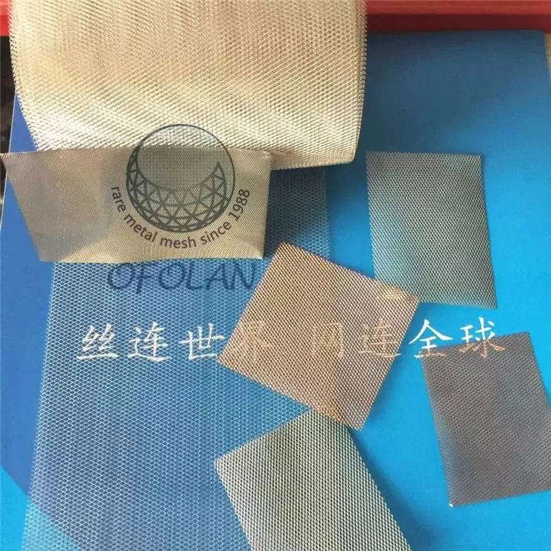 Custom Platinum Mesh: Catalytic Mesh, Electrode Mesh & Stamped Inclined Pull Plate Mesh