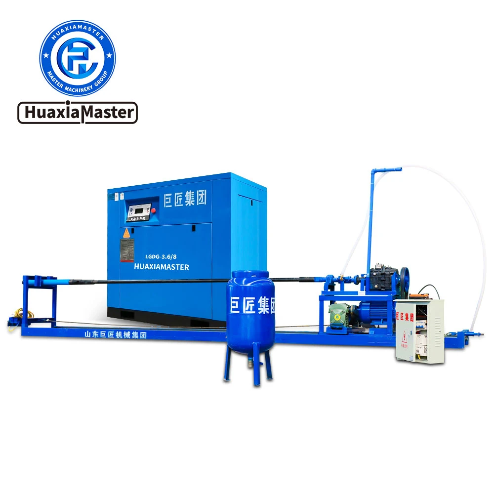 High mountain spring water well drilling rig