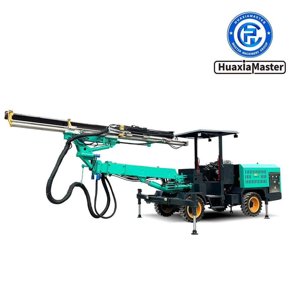 The most popular wheeled tunnel anchoring drill for efficient construction of tunnel engineering