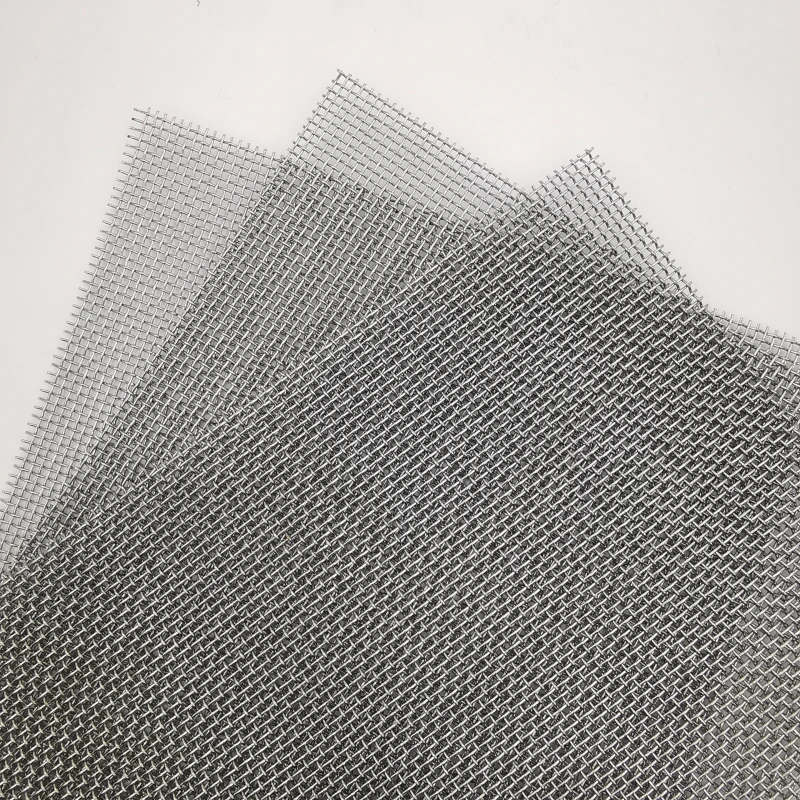 Plain Twill Dutch Woven Titanium Woven Filter Screen Mesh