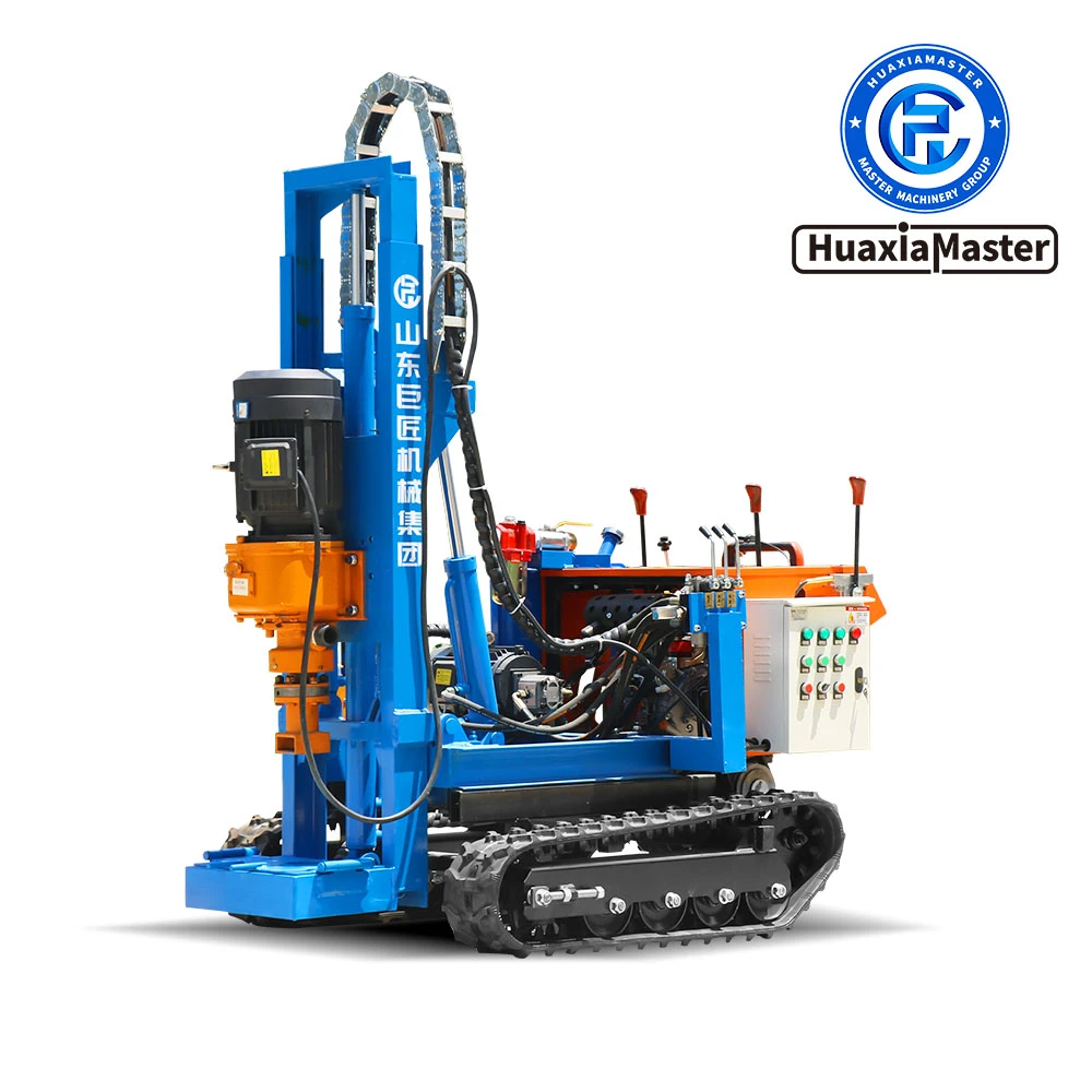 KQZDX Series Crawler Air-electric Linkage Down-the-hole Drilling Rig