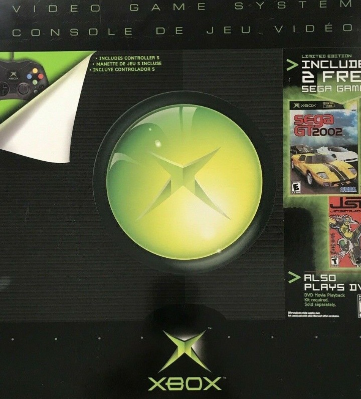 Xbox Video Game System Limited Edition. 2 Sega Games & Controller. NEW & SEALED