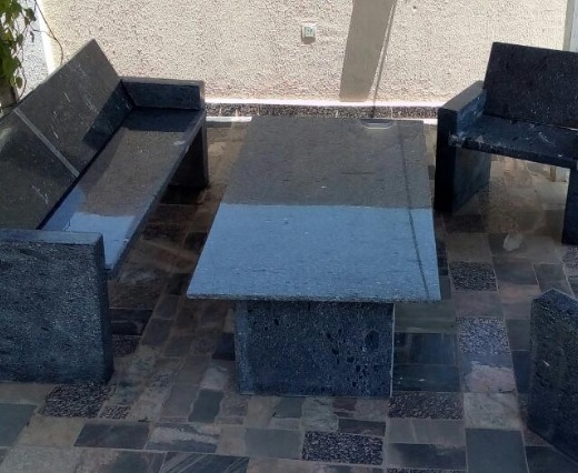 Granite/Marble Settee