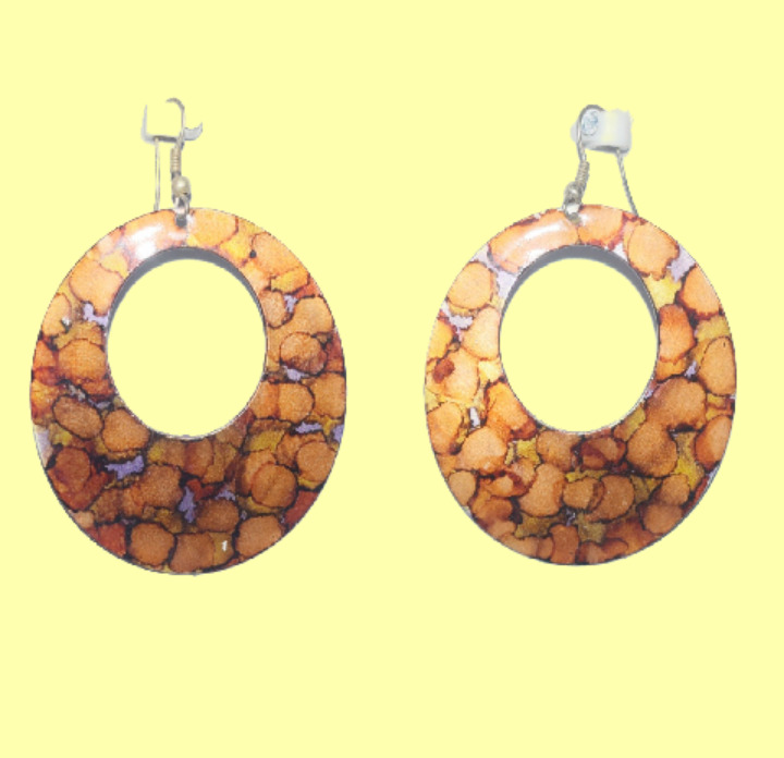  Antique Aluminium Earrings