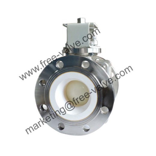 Manual Operated Ceramic Lined Ball Valve