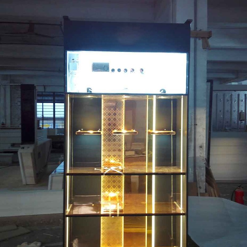 Liming Showcase Product Display Transparent acrylic Cosmetics Showcase