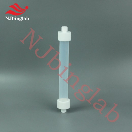 NJbinglab PFA filter column, Strong acid and alkali resistance