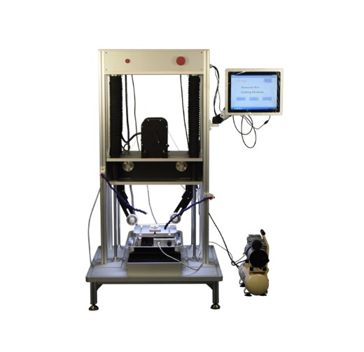 Automatic precision diamond wire cutting machine for laboratory
