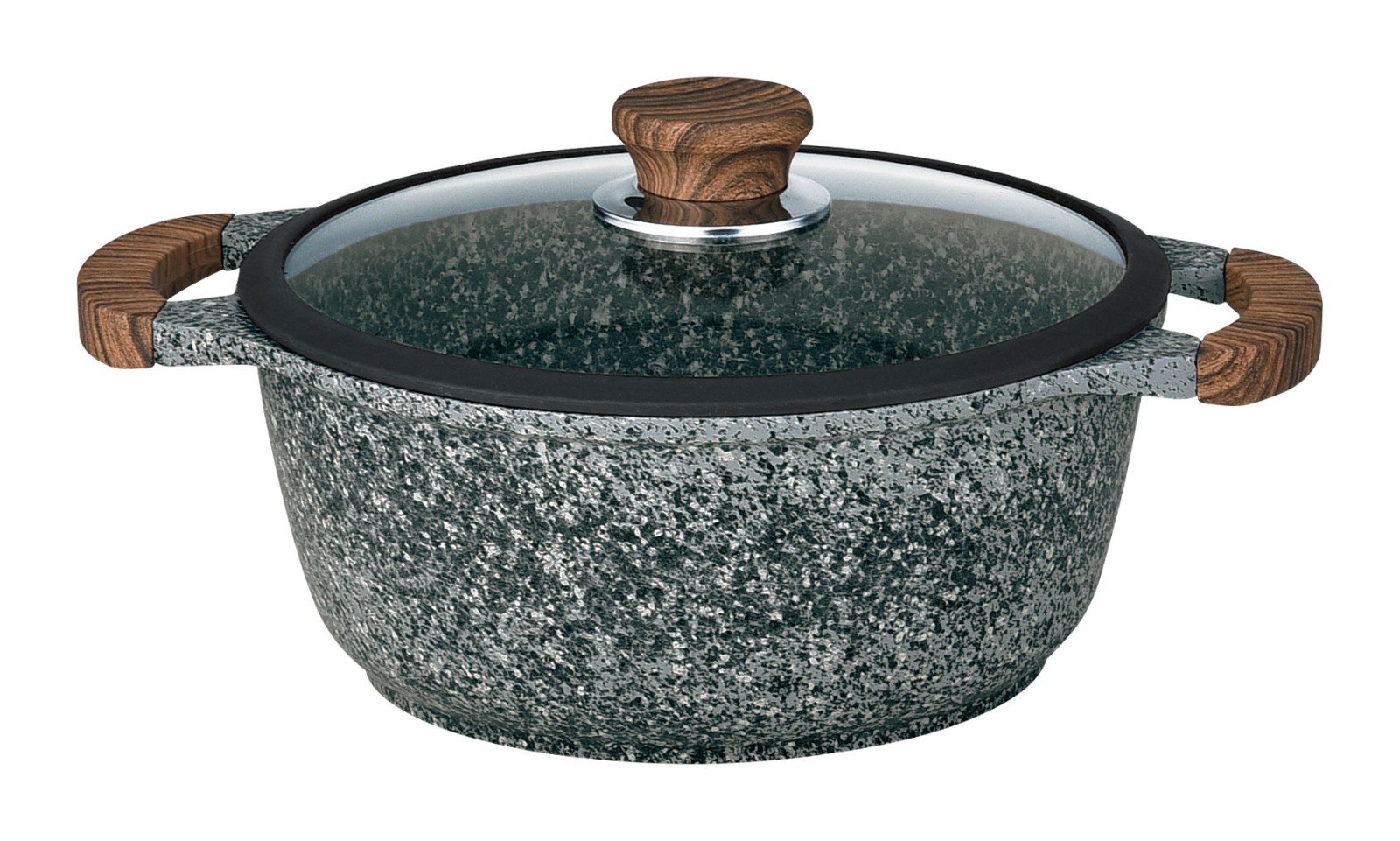 Soup pot thickened granite steamer boil soup pot small chafing dish household double ear cooking pot gas milk cooker induction cooker