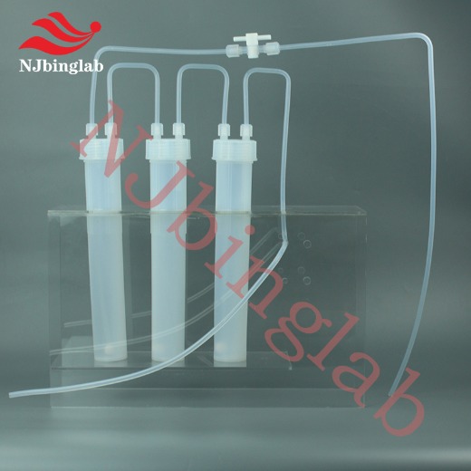 NJbinglab PFA hydrogen absorption apparatus, For use in temperatures of 0 to 260°C (32 to 500°F) 