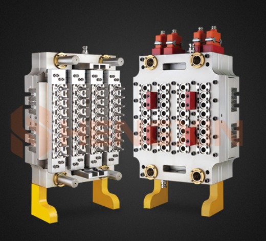 32-CAVITY PREFORM HOT RUNNER MOULD