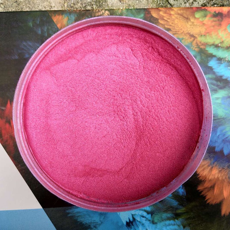 Tianran mica industrial zone grade pearlite pigment rose purple