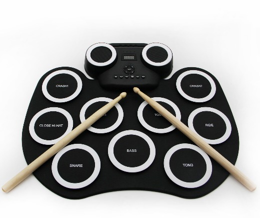 iword G6009 Bluetooth 9 Pads Portable Electronic Drum Set