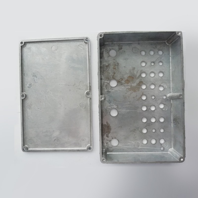 Aluminum alloy accessory case for guitar electronics