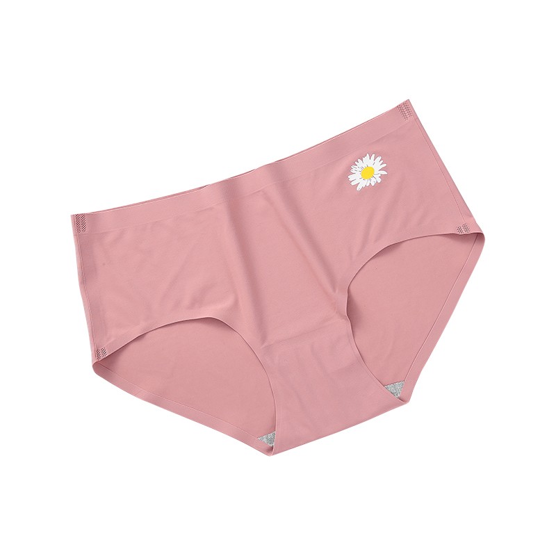 Seamless panties, lady's sorties, middle waist, Daisy triangle, girl's briefs, summer trouser head