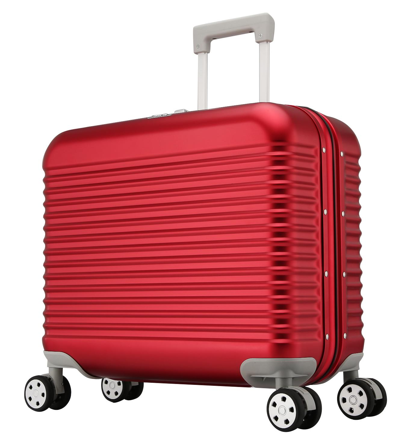 17 "silver one all-aluminum magnesium alloy commercial pull rod case suitcase organ bag