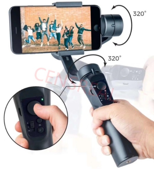 Censreal Original Mobile Phone Camera Handheld Gimbal Stabilizer without APP