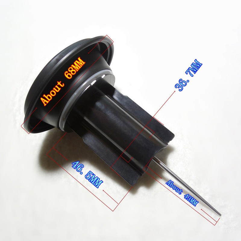 YM V-Star Silverado XVS1100 Motorcycle Mikuni Carburetor Vacuum Diaphragm Plunger Assembly with Injection Needle