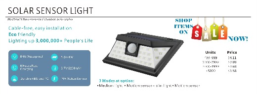 High quality solar sensor lights led wall street outdoor lamp