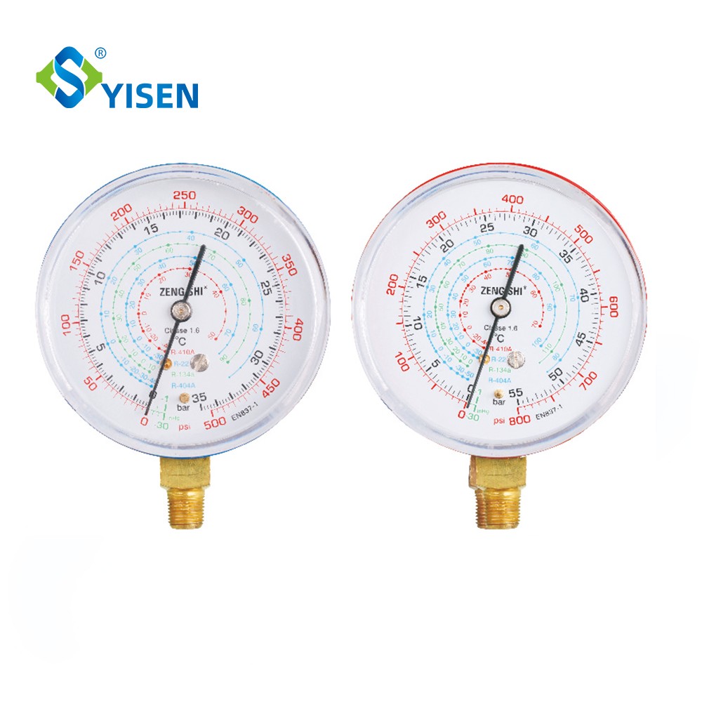 Essen refrigerant pressure gauges for air conditioning tools