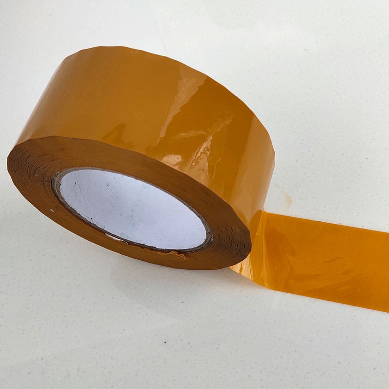 BOPP yellow packing tape