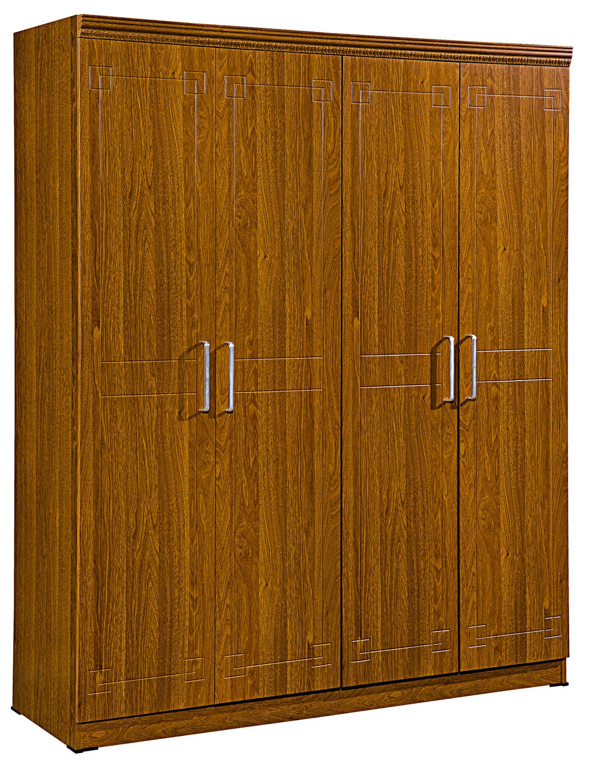 Wardrobe contracted modern economy assembles bedroom Europe type board two doors three doors four door combination wardrobe