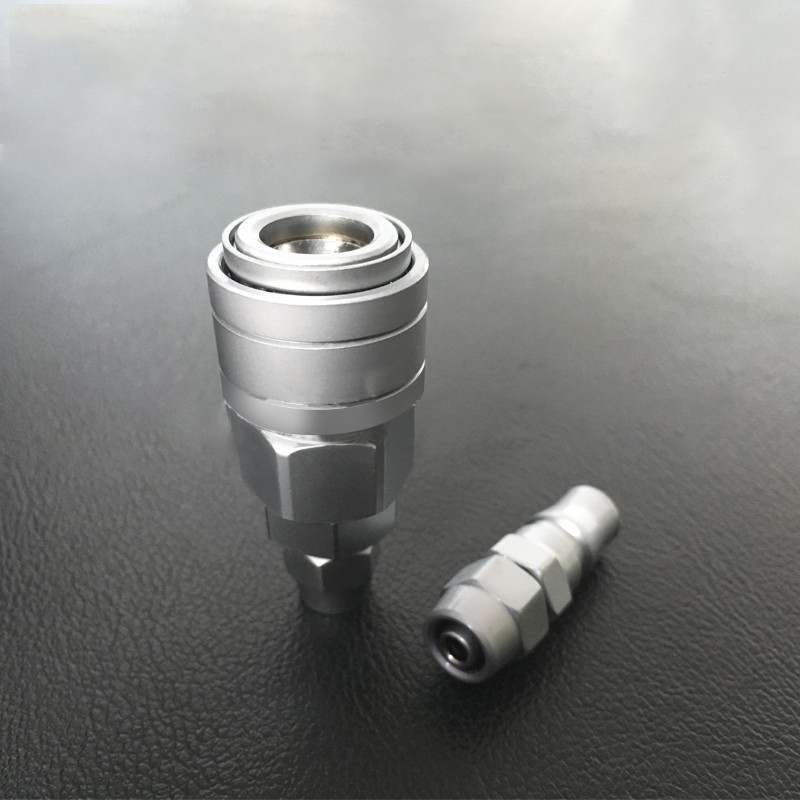 Pneumatic quick couplings self-locking one-hand type 40 series