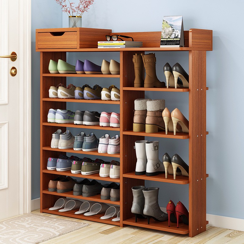 Shoe rack Modern simple household door economic shoe ark dormitory multi-layer space multi-functional storage shoe rack