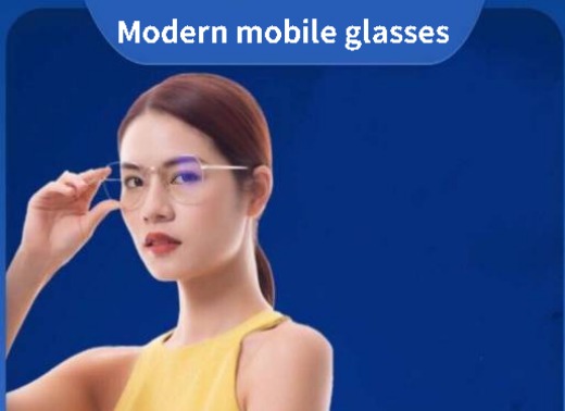 Mobile phone glasses-Modern