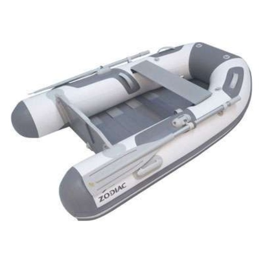 Zodiac Rollup Floor 6' 7" White/Gray PVC, 2020 Inflatable Boat