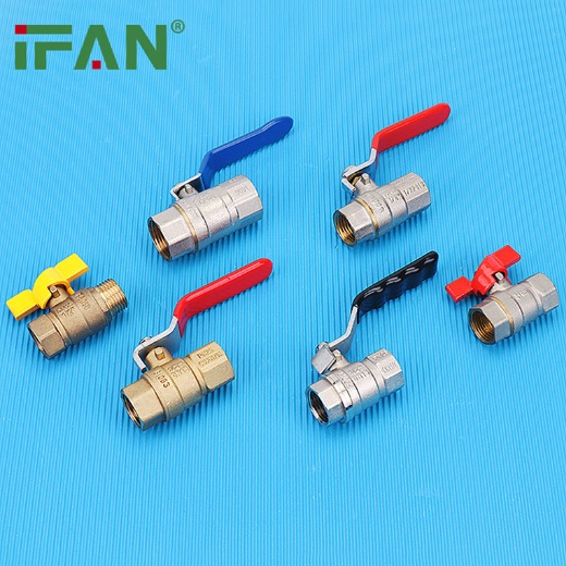 IFAN Free Sample Brass Ball Valve 1/2"-2" Ball Valve Brass Material Valve Balls