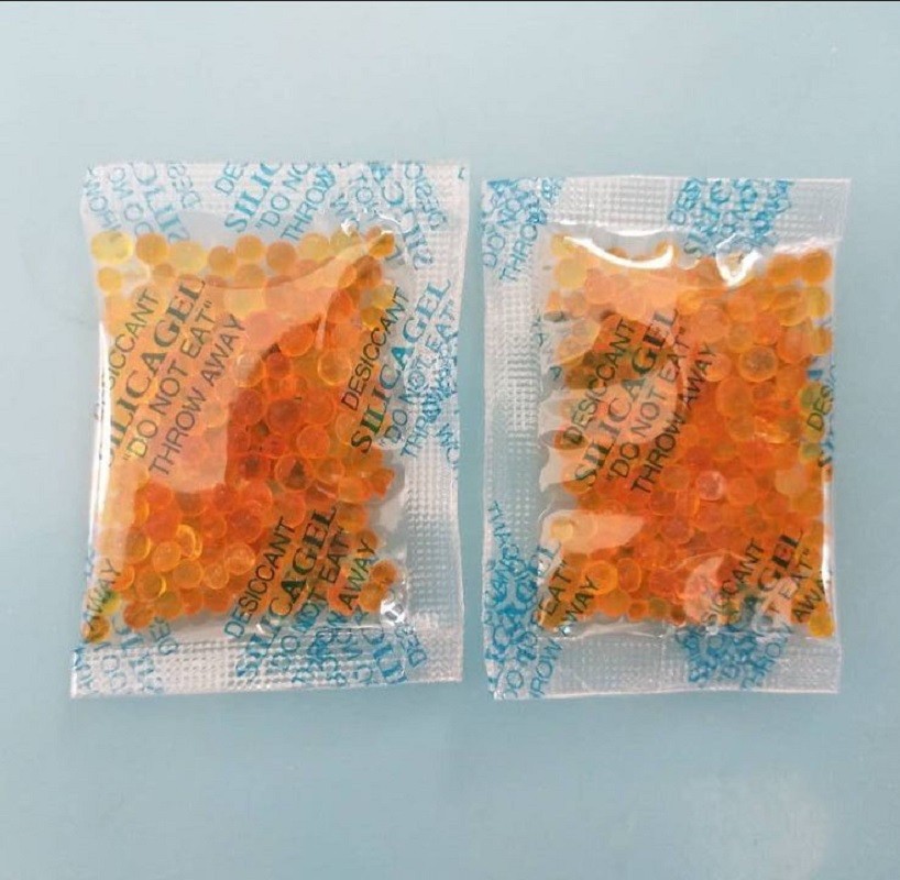Orange silicone desiccant