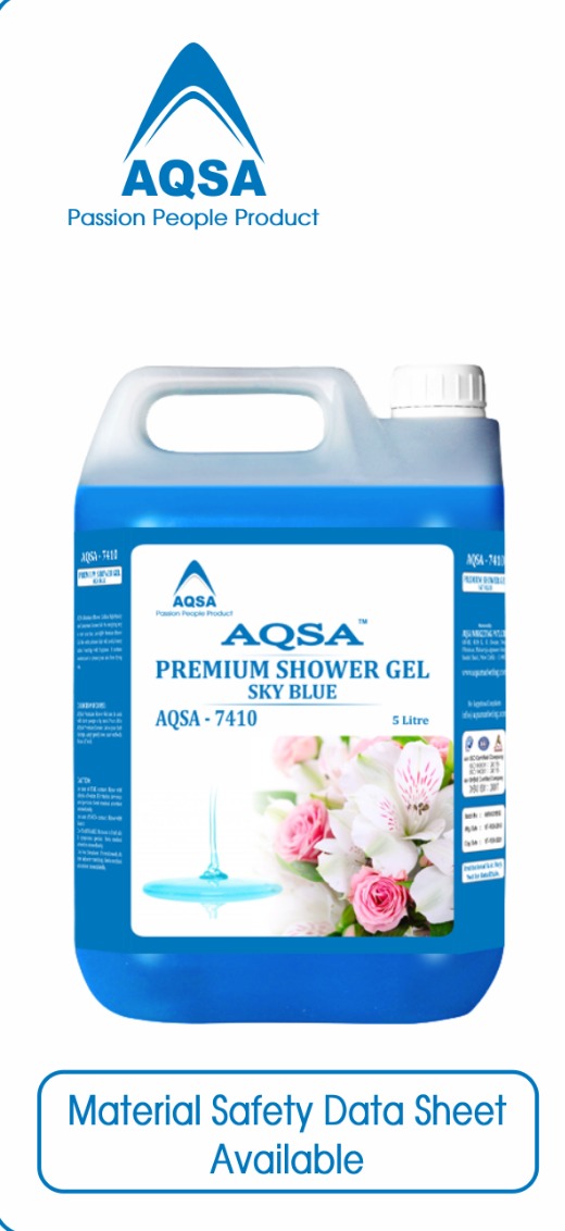 Premium Shower Gel Sky Blue (AQSA – 7410)
