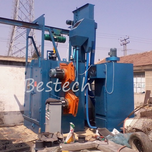 Single Hook Shot Blasting Machine for LPG Cylinder