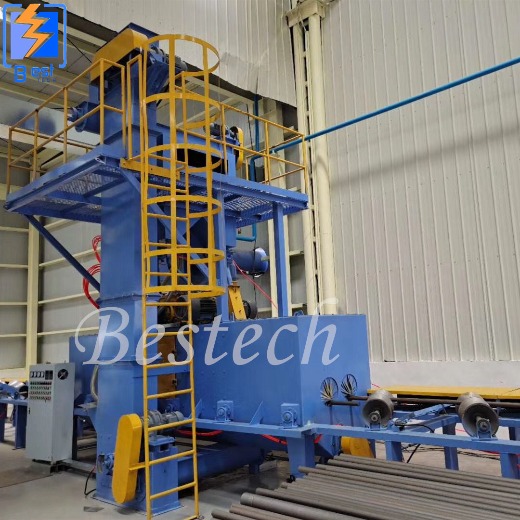 Steel Pipe Internal Surface Shot Blasting Machine