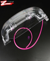 Transparent CAM gear timing belt cover turbo pulley Honda Civic 96-00 D15 D16