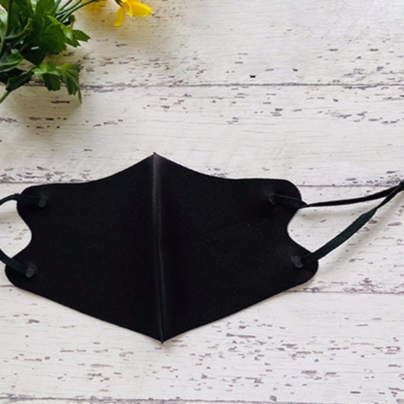 Adult type dust proof ice silk rope adjustable washable mask 20 mixed colors, 20 monochrome