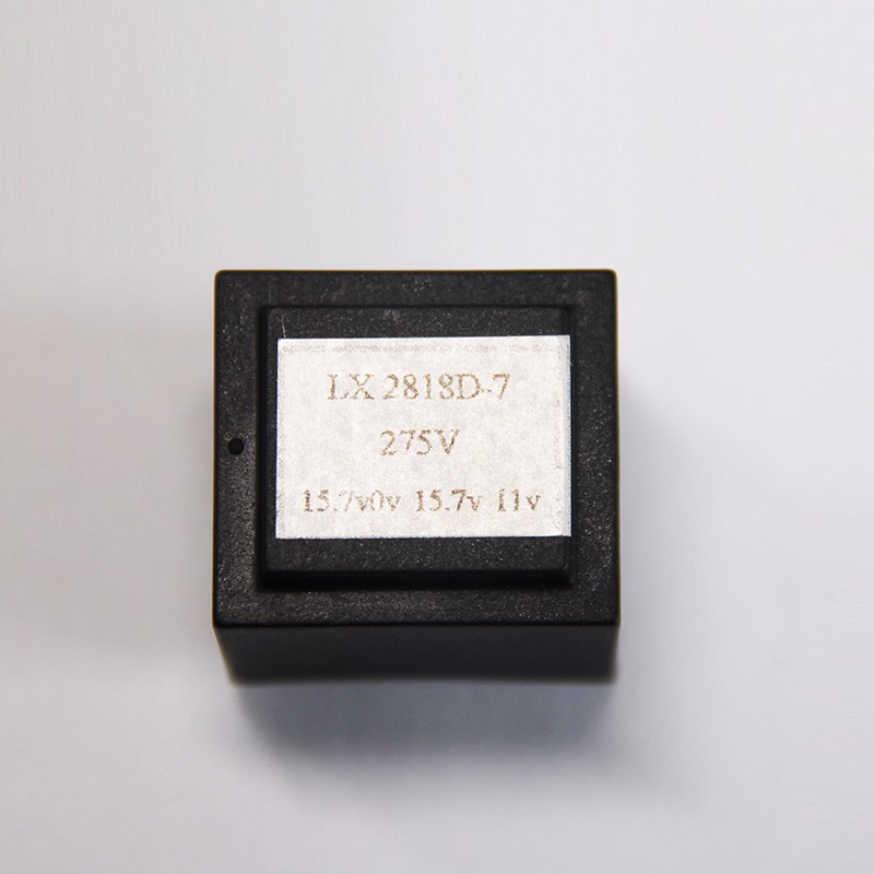 Lixin electronic potting transformer, power transformer, leakage protector transformer, 15.7VOV15.7V11V, professional customization