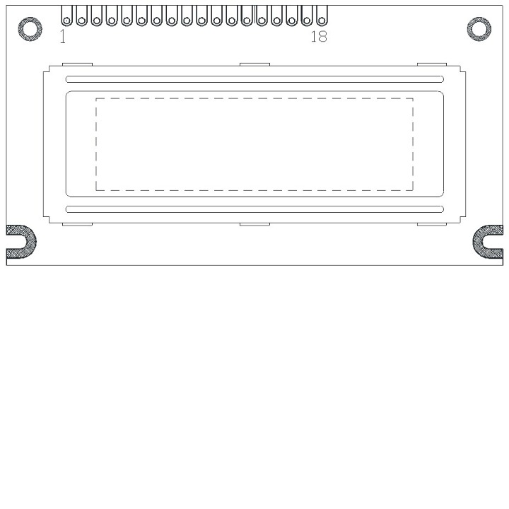 Monochrome LCM Graphic Type  PLG1203BW