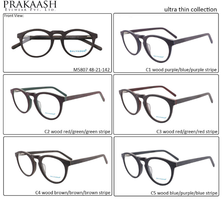 Ultra Thin Acetate Collection with various Color Options - M5807