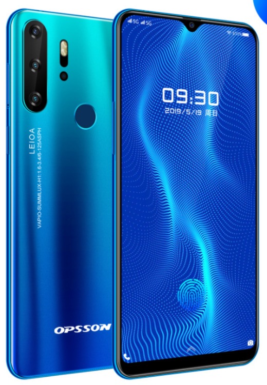 Opsson X23 8GB Ram, 128GB Storage, 5800mah Battery 