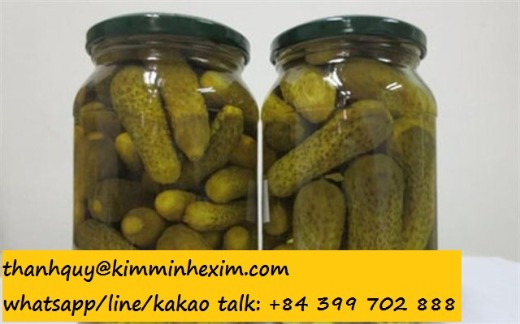 CANNED CUCUMER IN BRINE