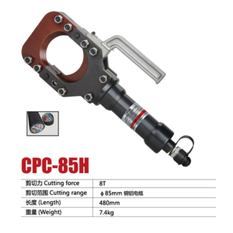 Split hydraulic scissors