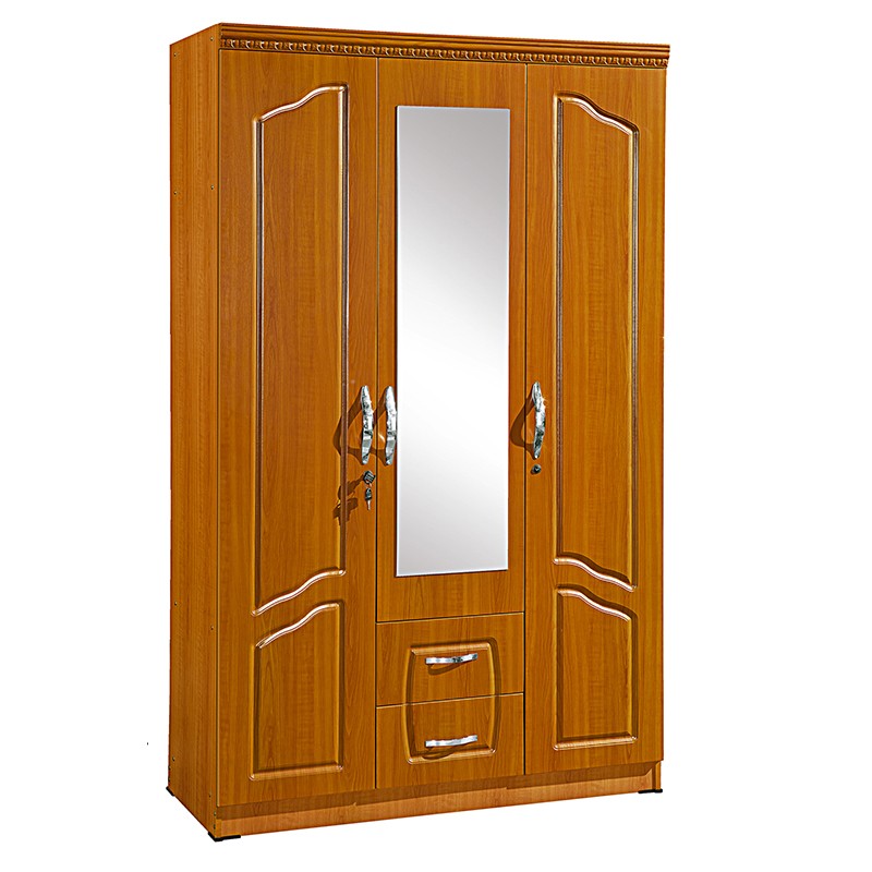 Wardrobe contracted modern economy assembles bedroom Europe type board two doors three doors four door combination wardrobe