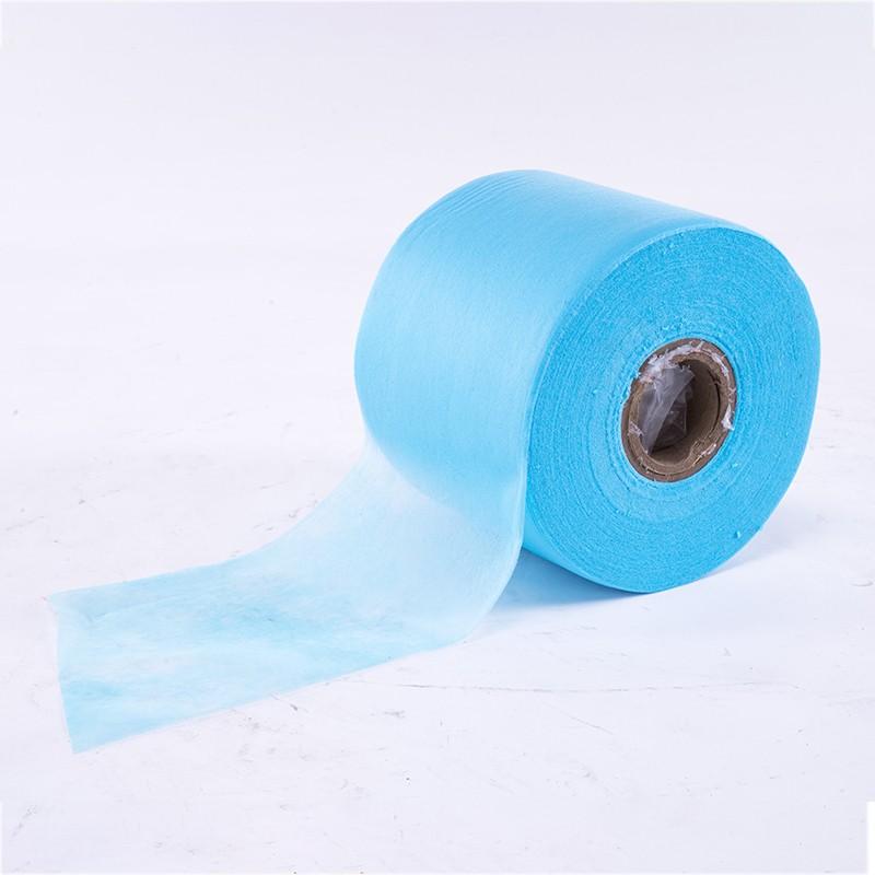 Mask non-woven cloth The outer layer of the mask is polypropylene (PP) water-repellent non-woven cloth in blue